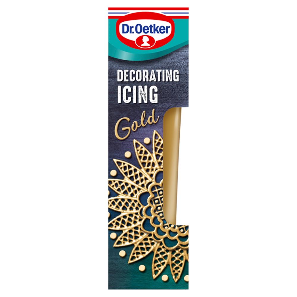 Decorating Icing Gold 50g
