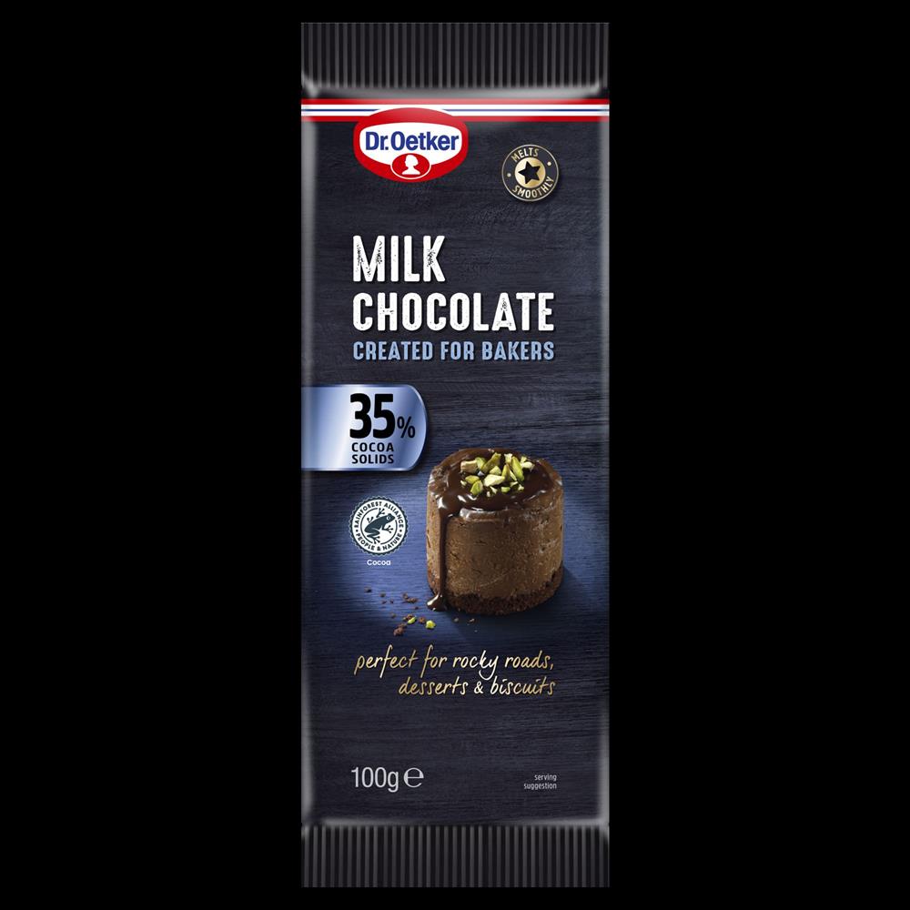 Milk Chocolate Bar 35% 100g