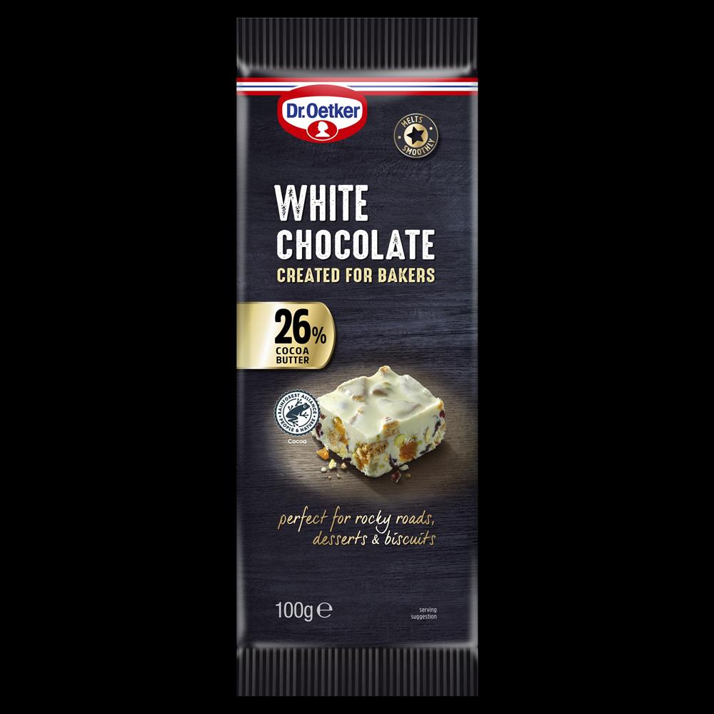White Chocolate Bar 26% 100g