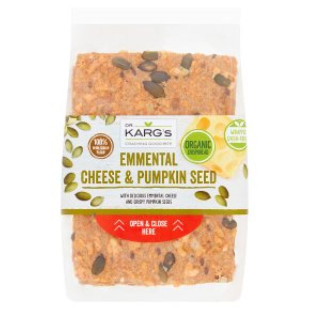 Cheese & Pumpkin Crispbread (Pack of 8)