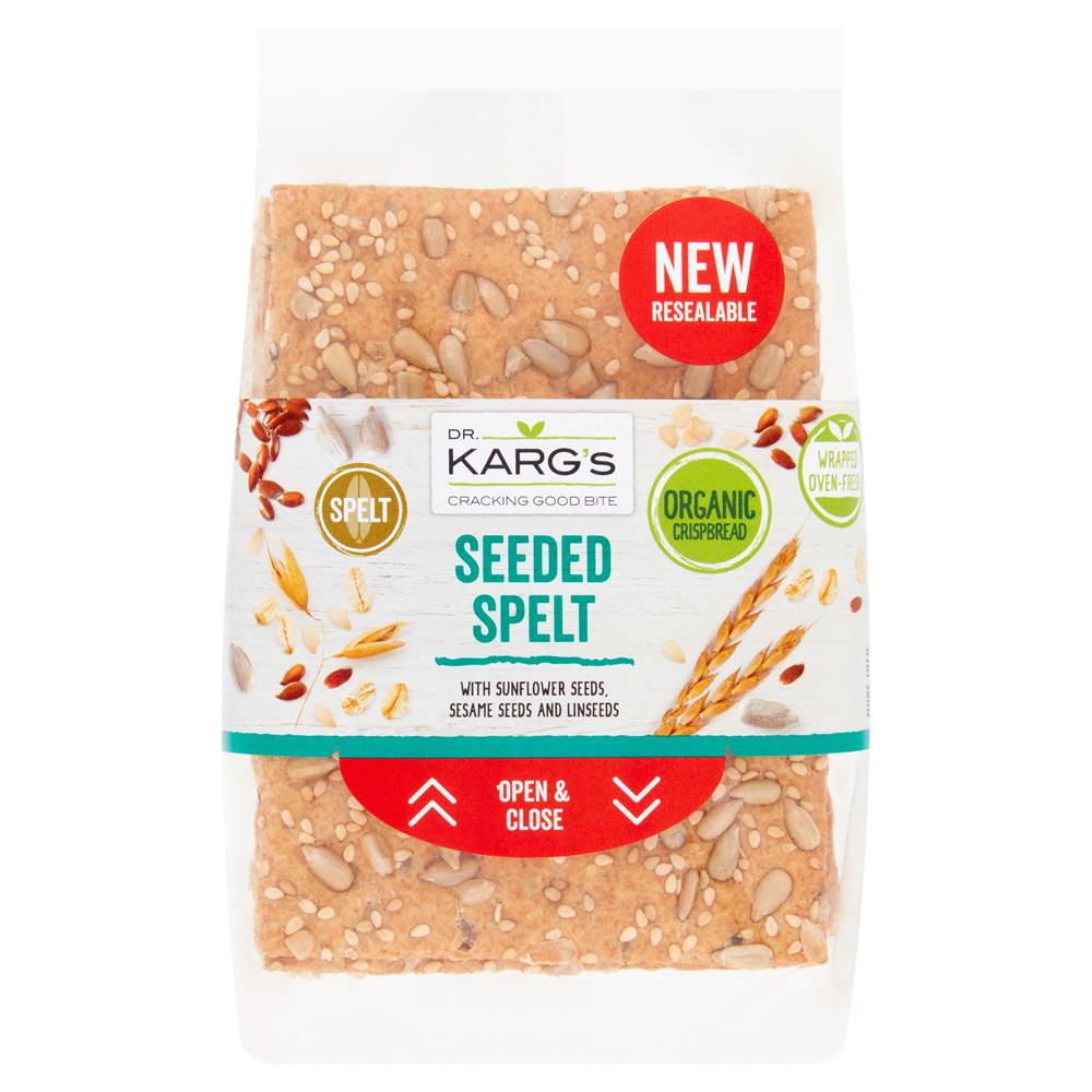 Seeded Spelt Crispbread (Pack of 8)