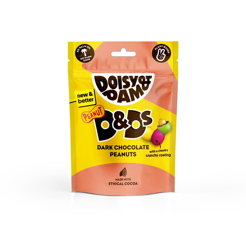 Dark Chocolate Peanuts 80g (Pack of 7)