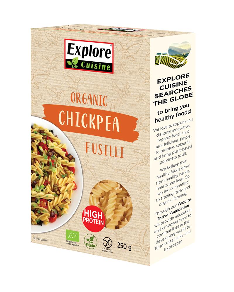 Organic Chickpea Fusilli