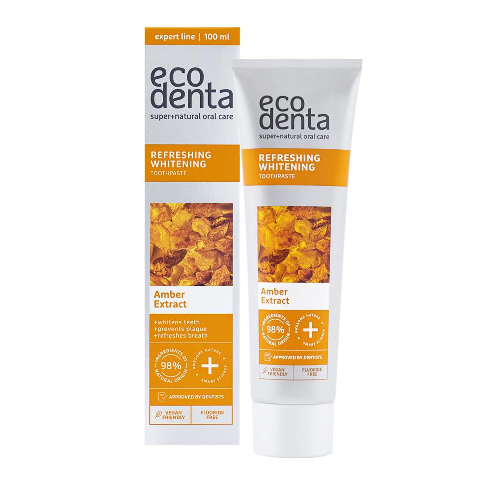 refreshing whitening toothpaste w/amber extract 100 ml
