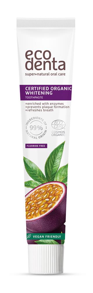organic whiten.passion fruit toothp with enzymes 75ml