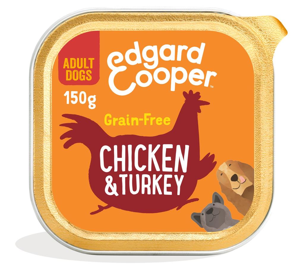 Chicken & Turkey Tray for Dogs (Pack of 11)
