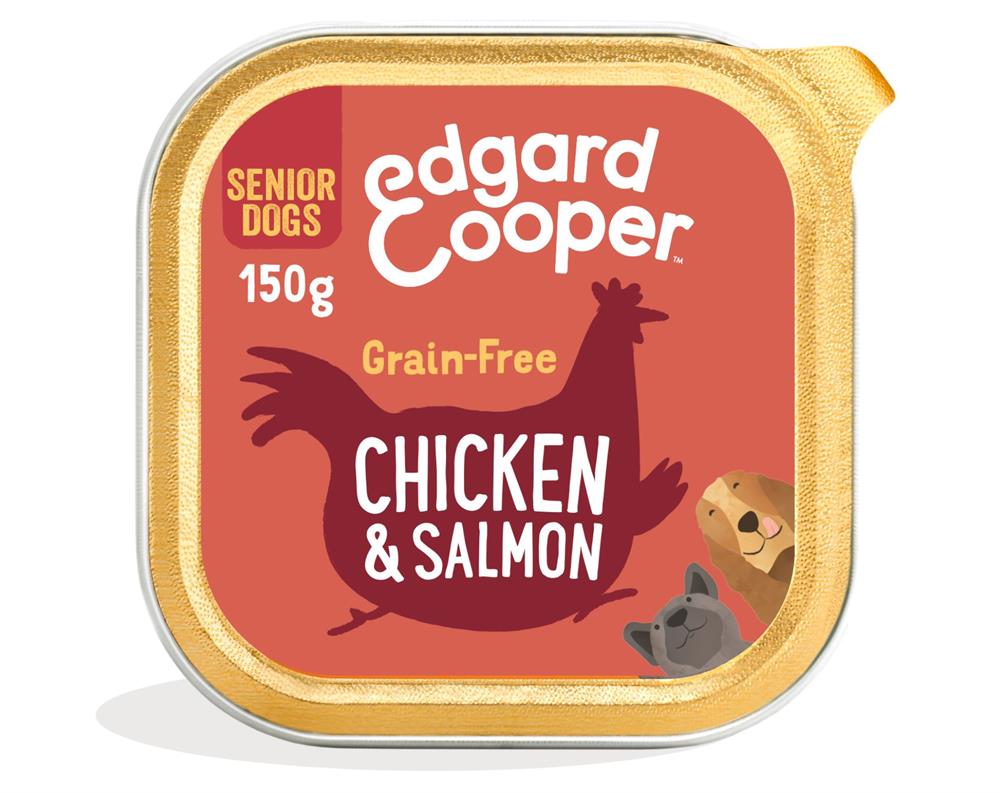 Chicken & Salmon Tray for Dogs (Pack of 11)