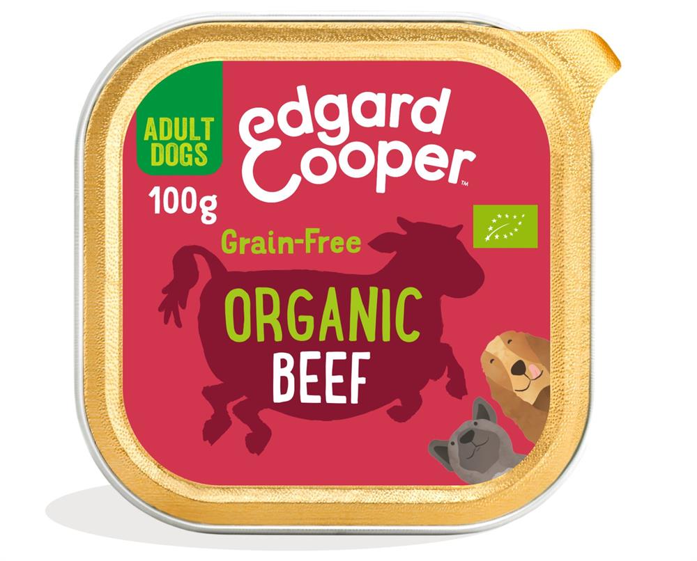 Organic Beef Tray for Dogs (Pack of 17)