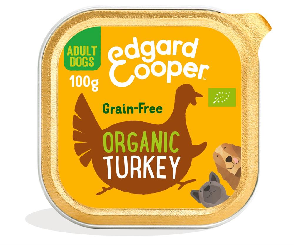 Organic Turkey Tray for Dogs (Pack of 17)