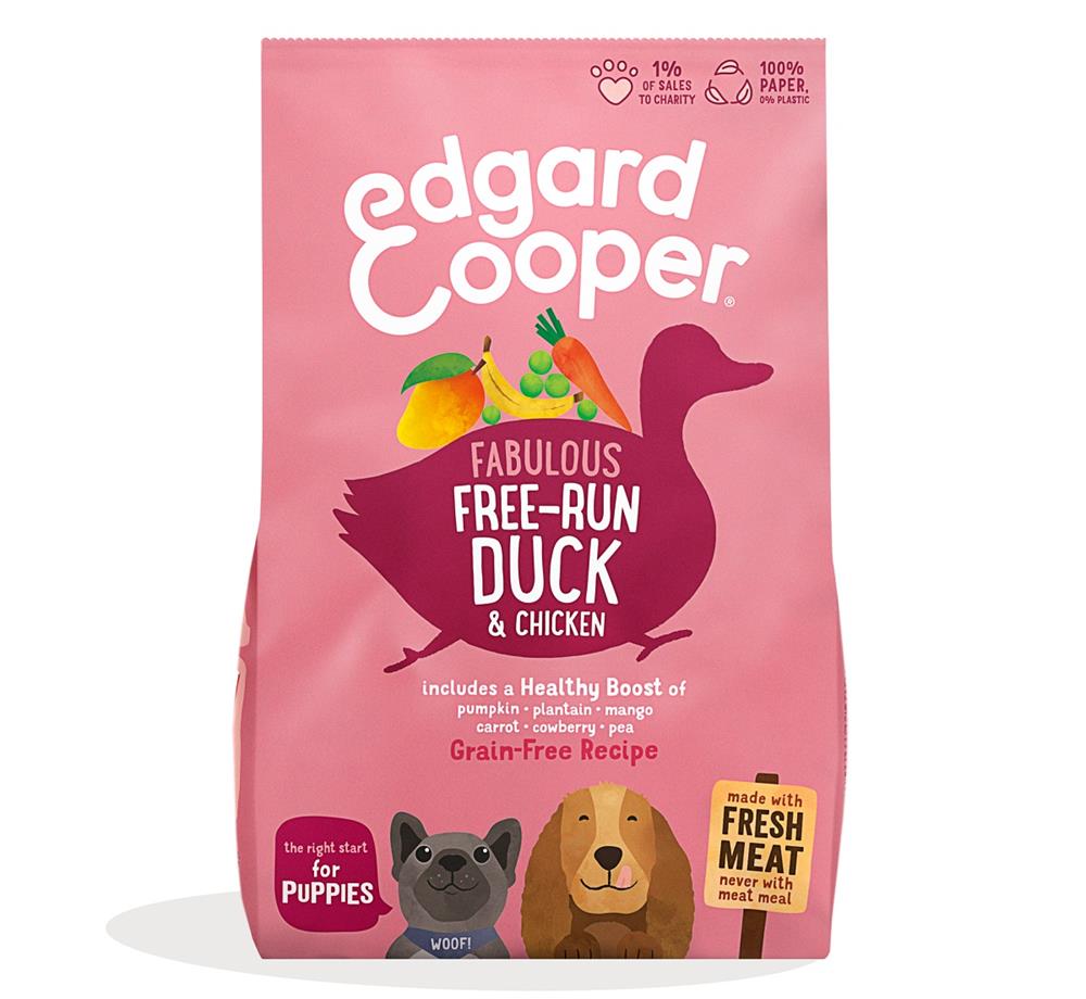 Dry Puppy Food Duck & Chicken (Pack of 2)