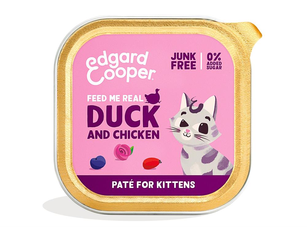 Duck/Chicken Pate for Kittens (Pack of 16)