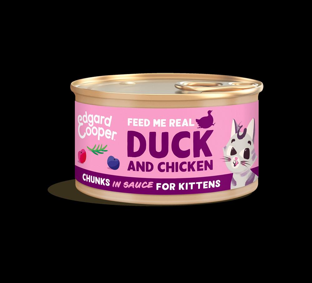 Kitten Chunks Duck & Chicken (Pack of 18)