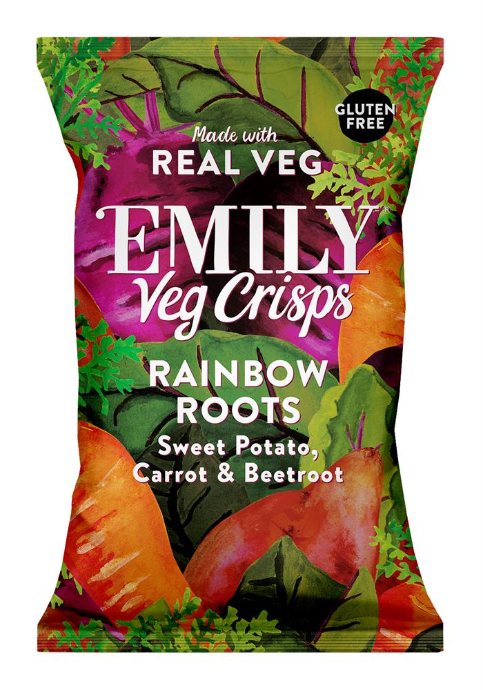 Rainbow Roots Veg Crisps (Pack of 8)