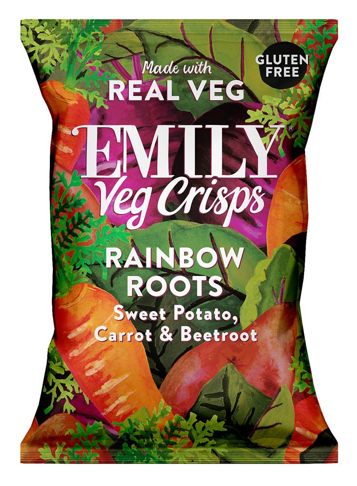 Rainbow Roots Veg Crisps (Pack of 12)