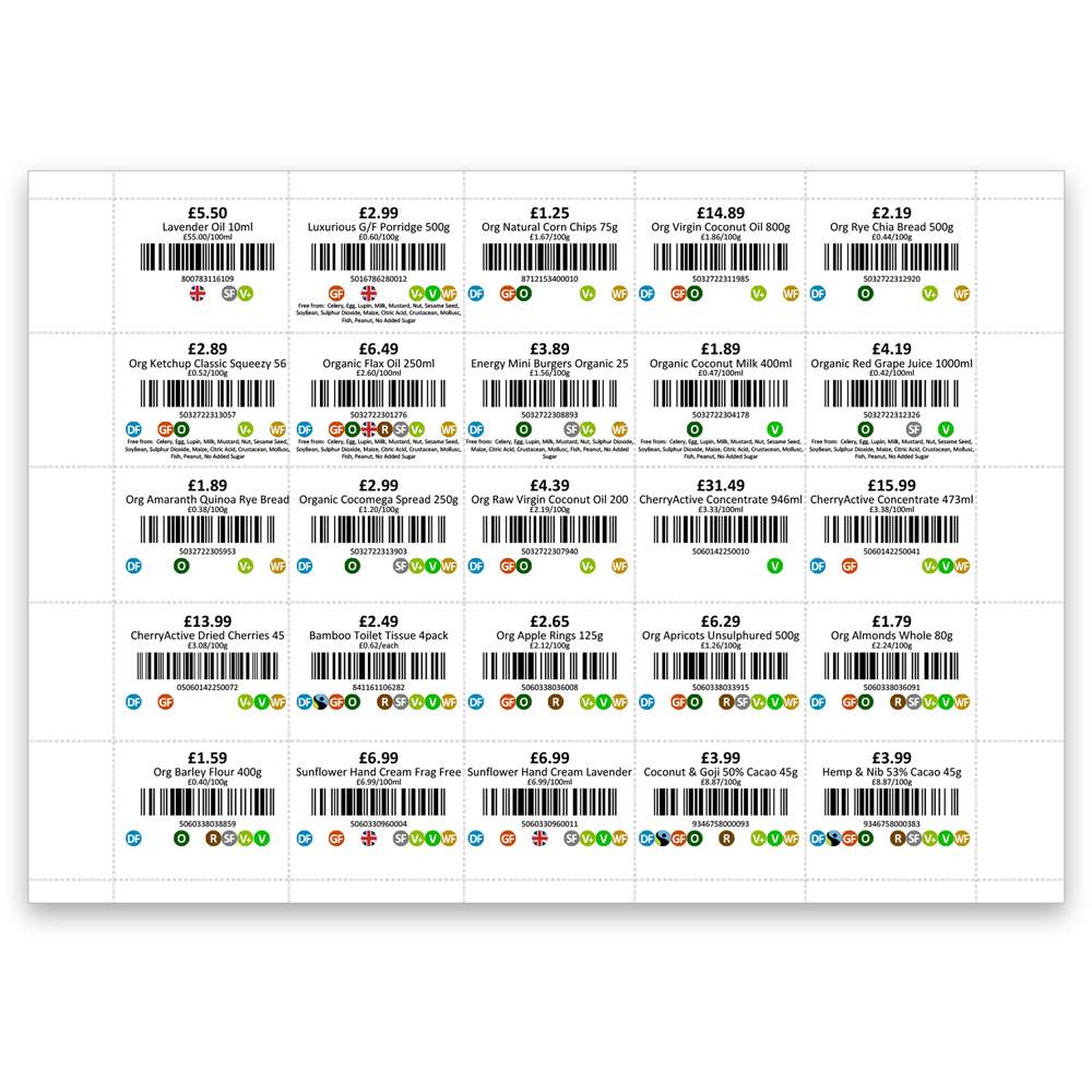 Shelf Edge Rip Card (Large)