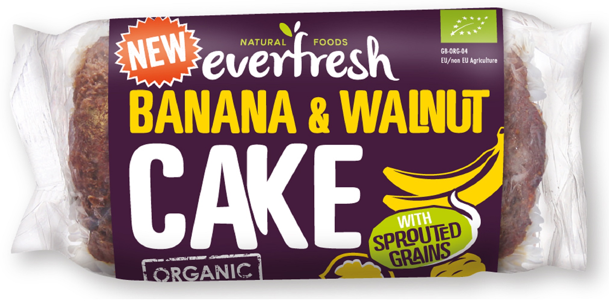 Org Spr Banana & Walnut Cake