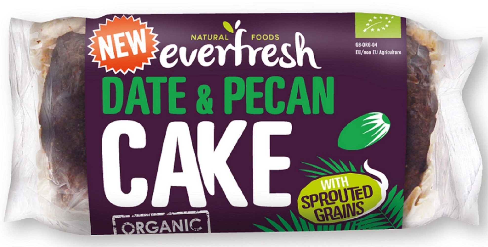 Date & Pecan Sprouted Cake