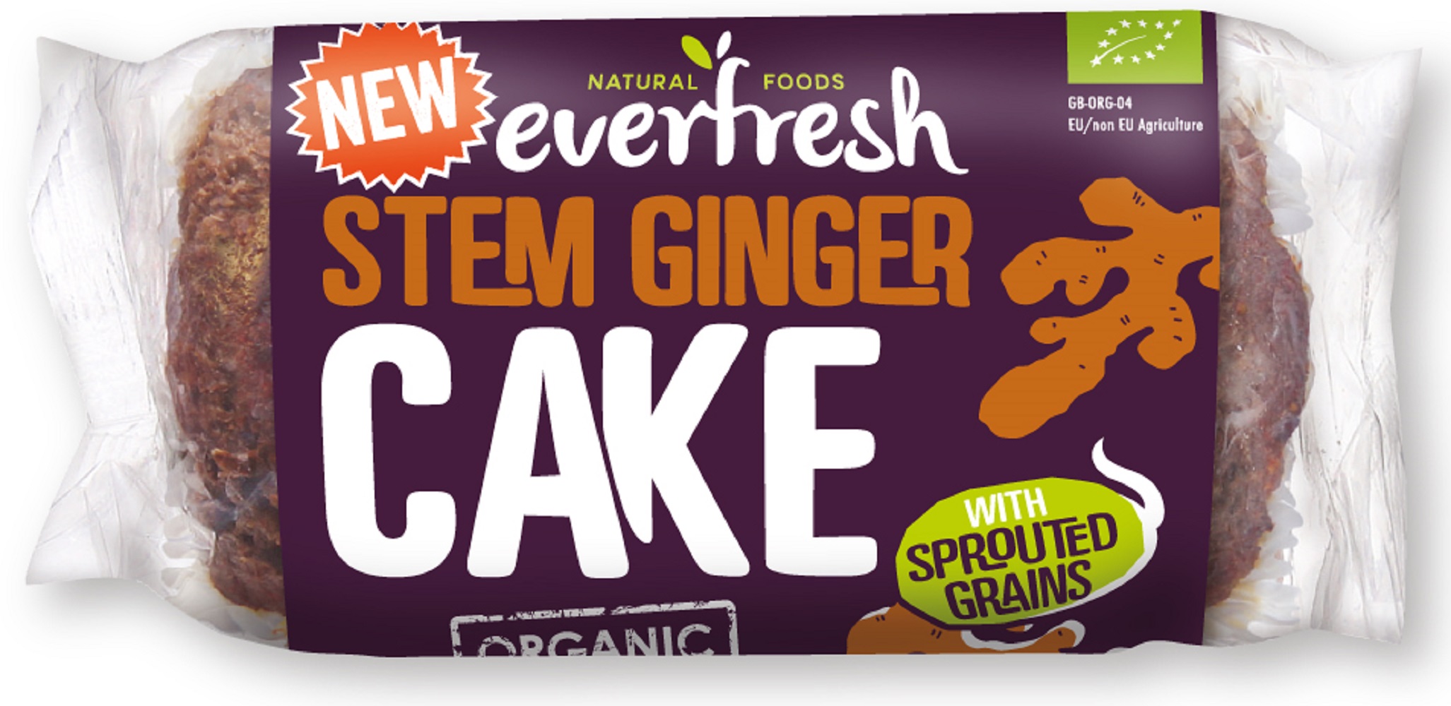 Org Stem Ginger Cake