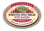 Organic Sprouted Spelt Raisin Bread 400g