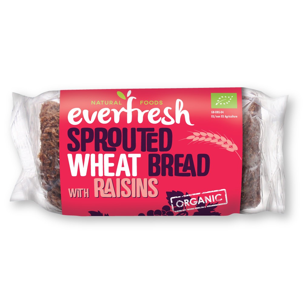 Org Sprout Wheat Raisin Bread
