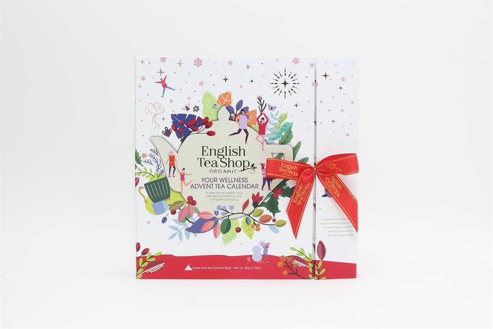 Advent Calendar Book White