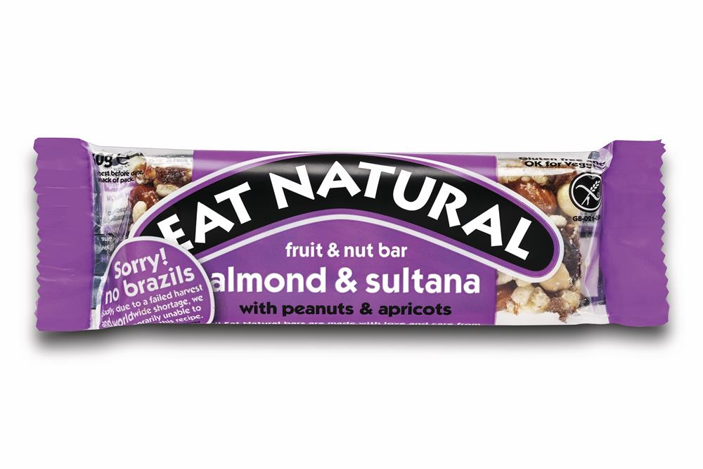 Almond and Sultana Bar (Pack of 12)