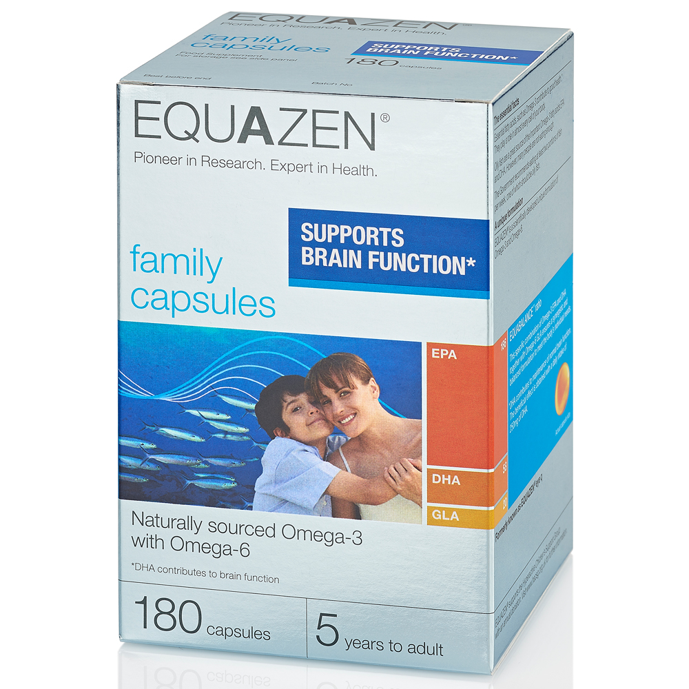 Equazen caps 180 Omega 3 & 6