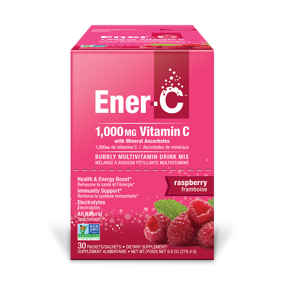 Multivitamin Drink Mix 1000mg Vitamin C Raspberry flavour