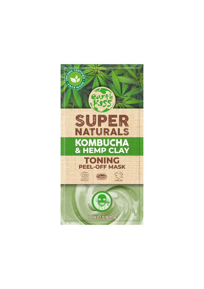 Kombucha and Hemp Clay Peel-Of (Pack of 4)