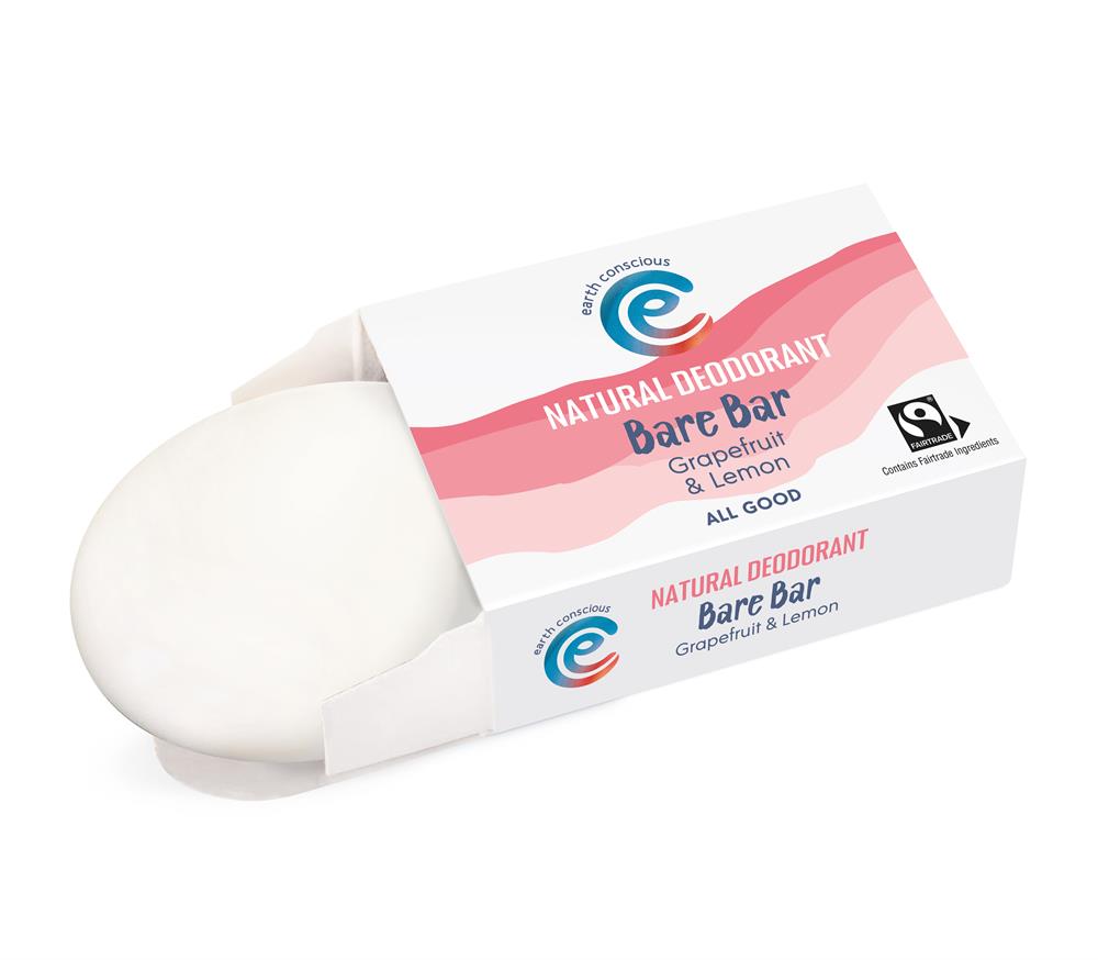 Bare Bar Natural Deodorant - Pure Unscented 90g