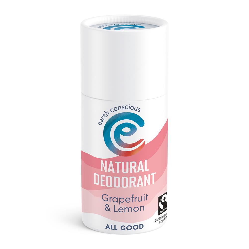 Natural Deodorant Stick Grapefruit & Lemon 60g