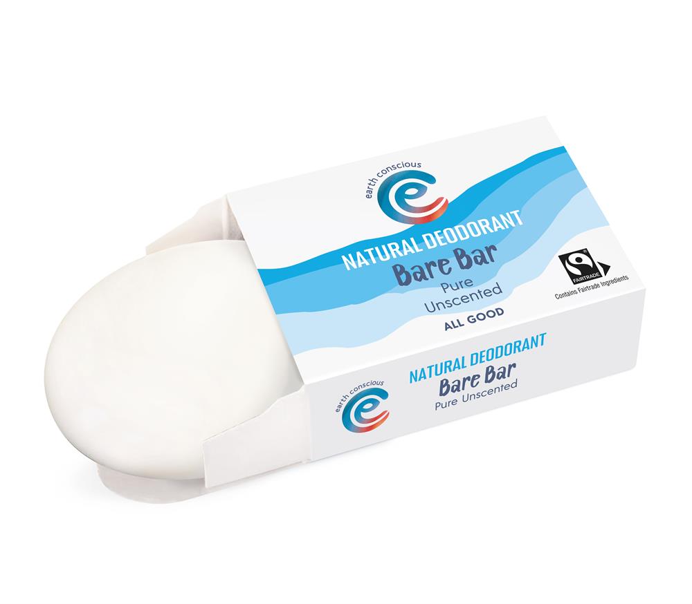 Bare Bar Natural Deodorant - Pure Unscented 90g