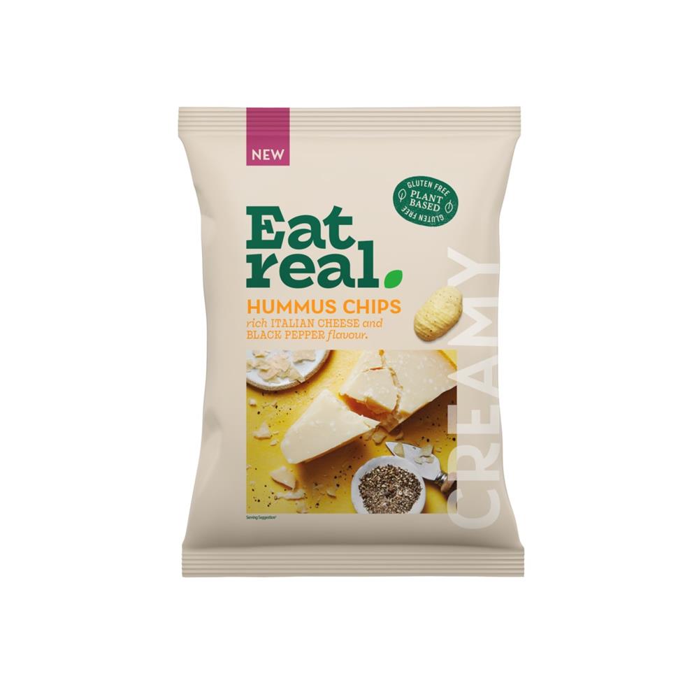 Hummus Chips Italian Cheese & Black Pepper 110g