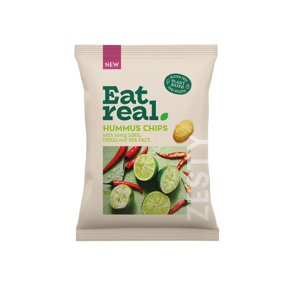 Hummus Chips Chilli Lime and Sea Salt 110g