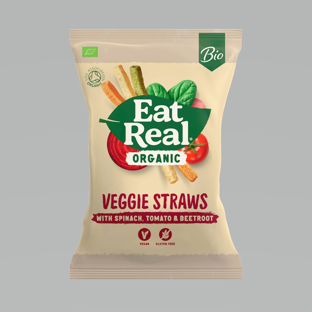 Organic Veggie Straws Sea Salt (Pack of 5)