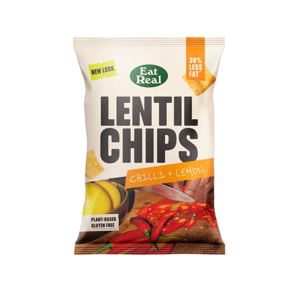 Lentil Chips Chilli & Lemon (Pack of 5)