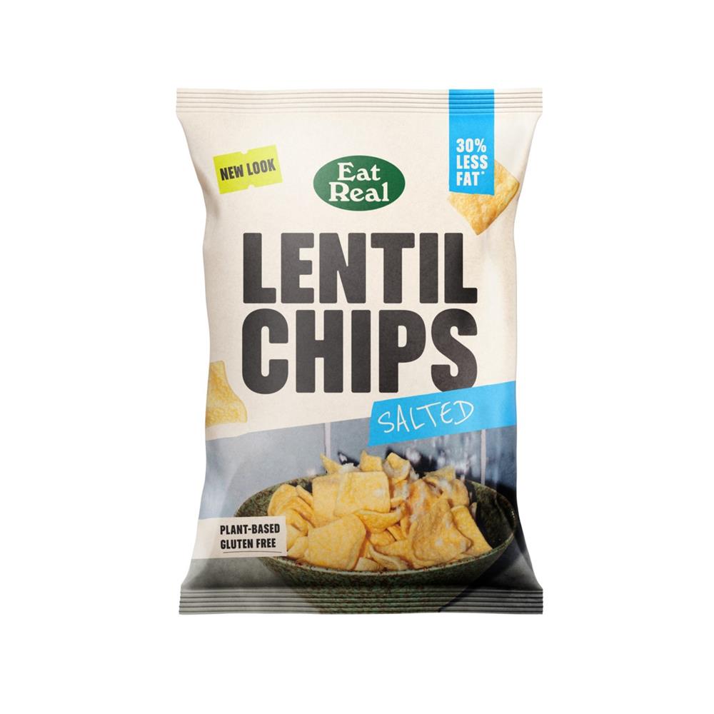 Lentil Chips Salted (Pack of 5)