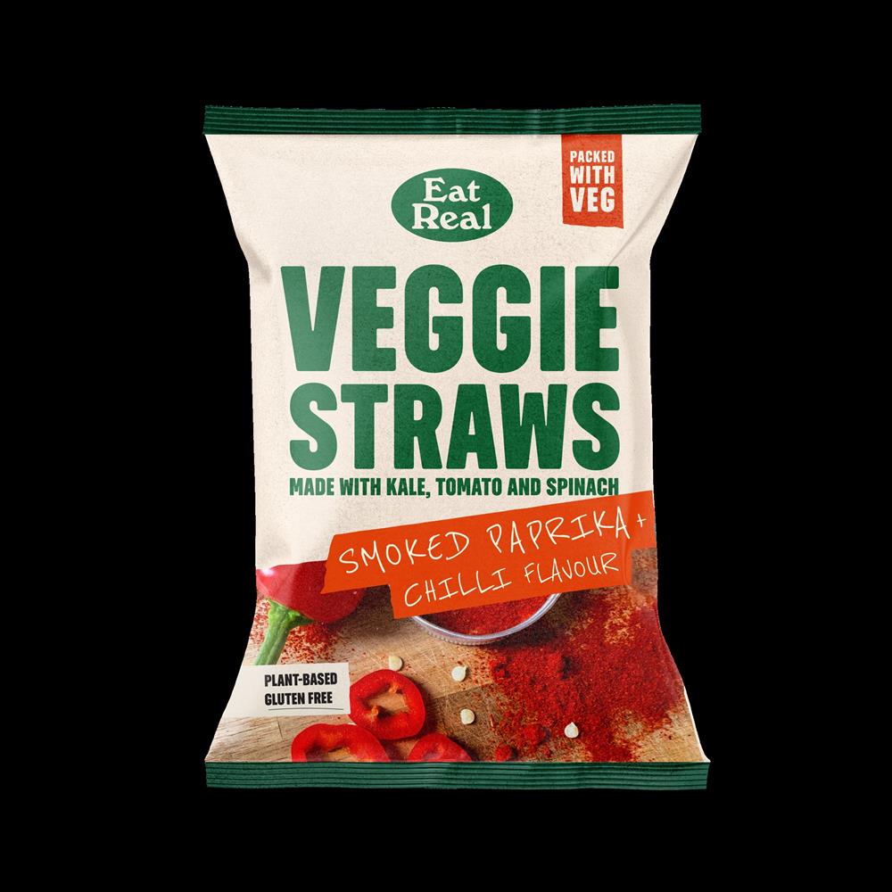 Veggie Straws Paprika & Chili (Pack of 5)