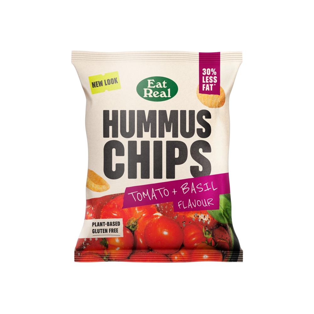 Hummus Chips Tomato & Basil 45g