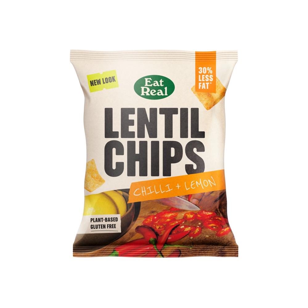 Lentil Chips Chilli & Lemon (Pack of 6)