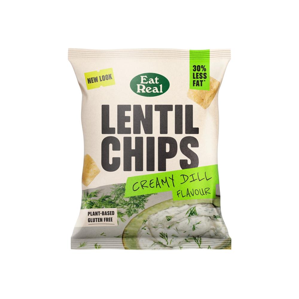 Lentil Chips Creamy Dill (Pack of 6)