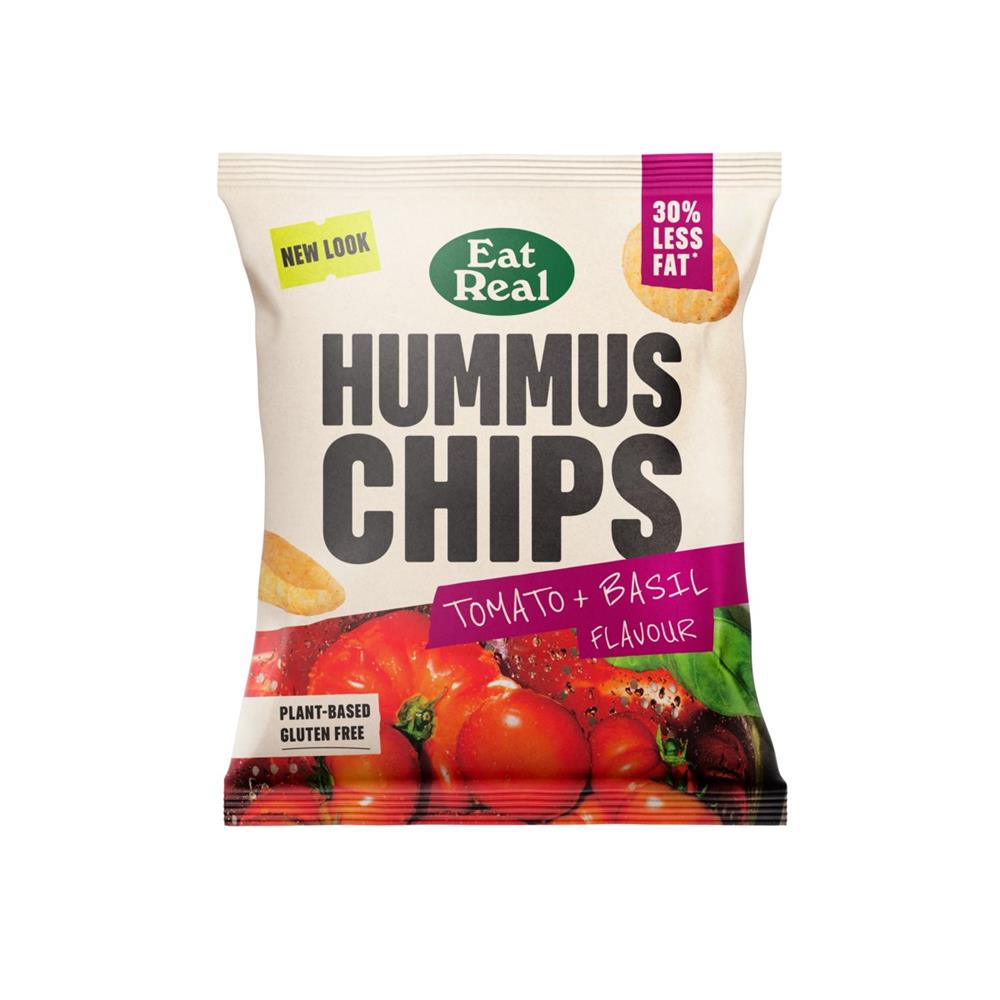 Hummus Chips Tomato & Basil 22g