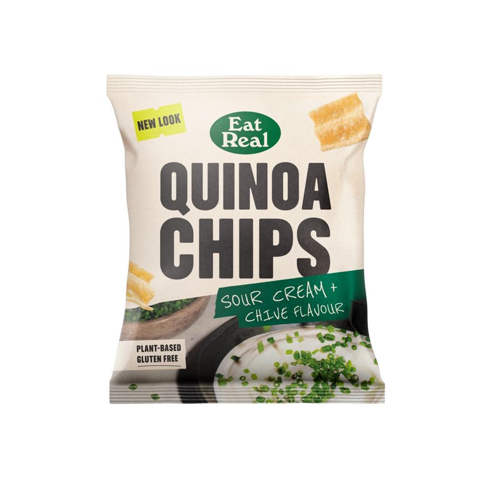 Quinoa Chips Sour Cream Chive (Pack of 6)