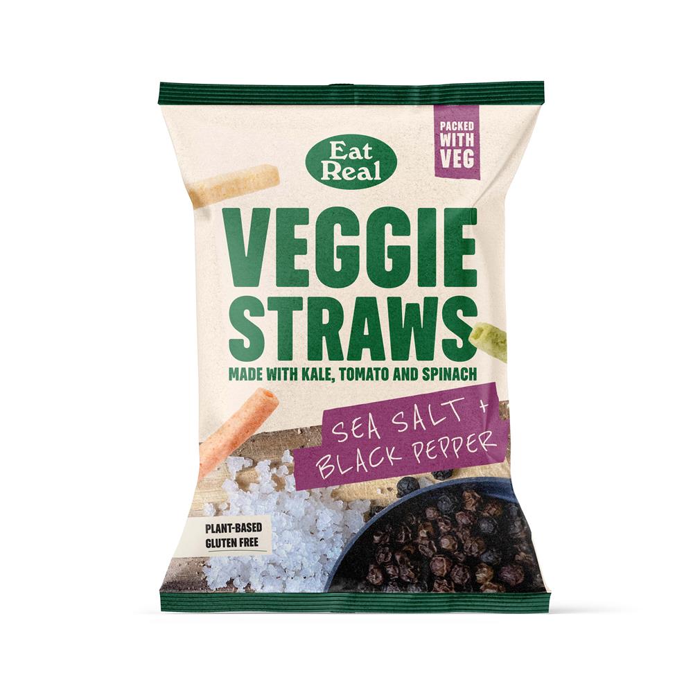 Eat Real Veggie Straws Sea Sat (Pack of 5)