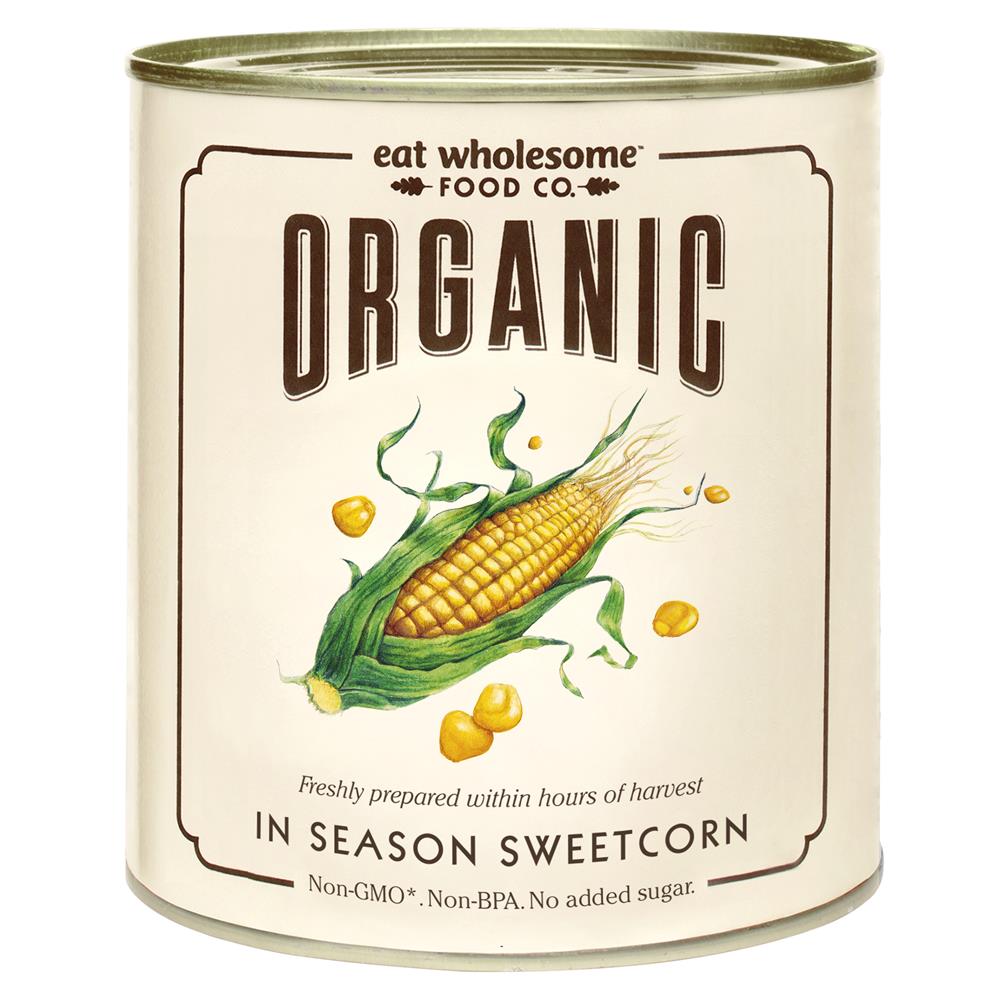 Organic In Season Sweetcorn (Pack of 4)