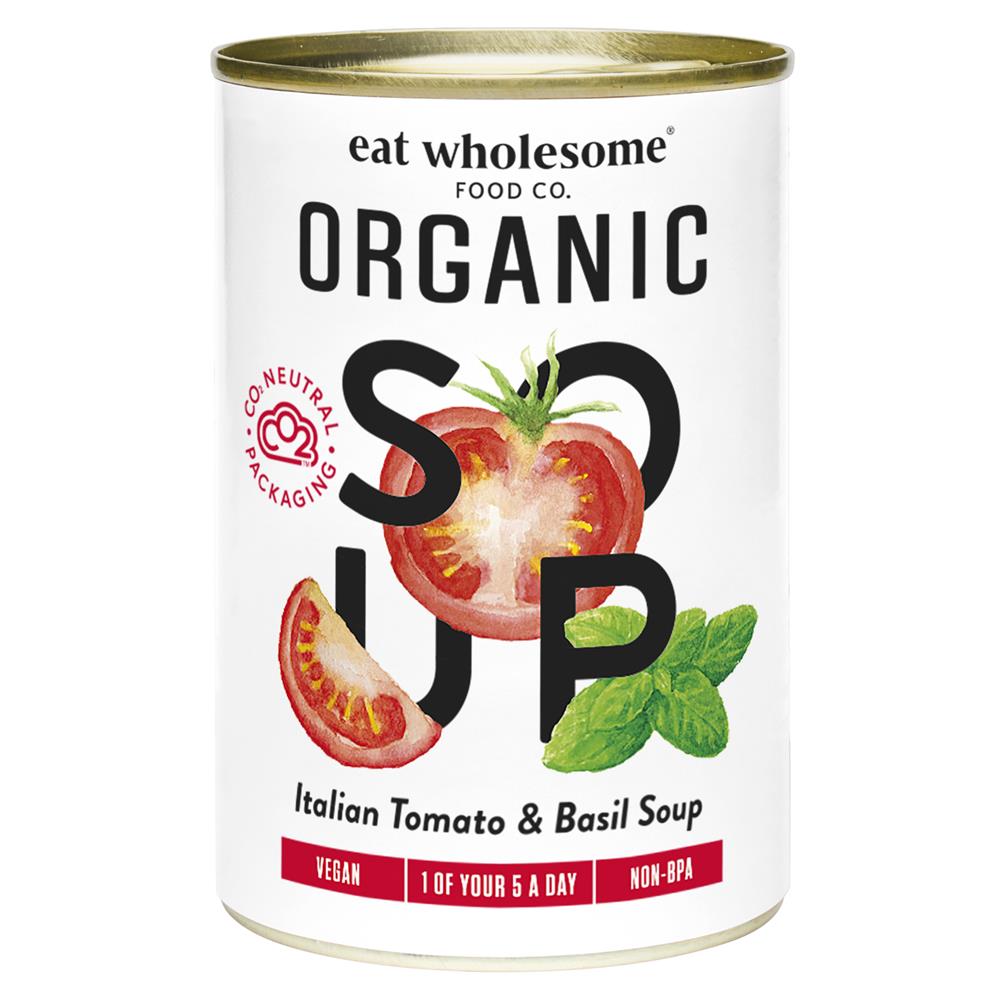 Organic Tomato & Basil Soup (Pack of 2)