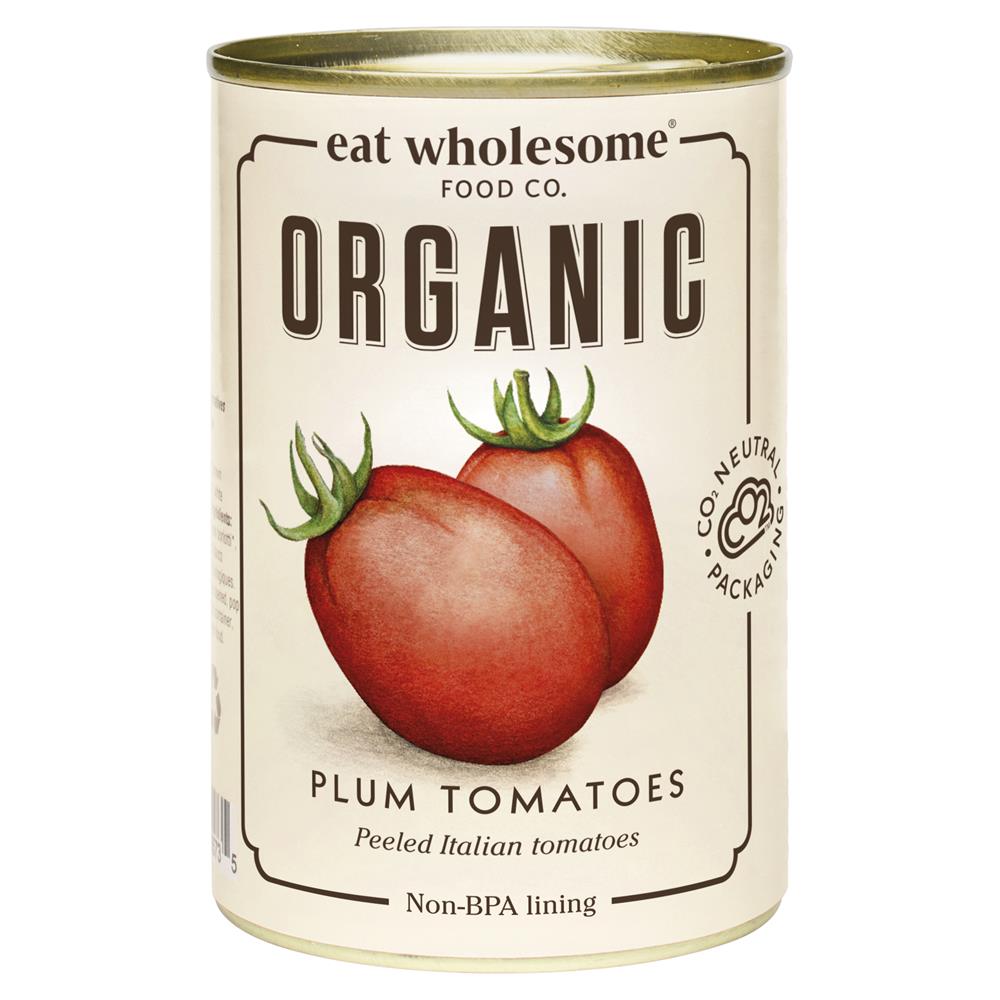 Organic Peeled Plum Tomatoes