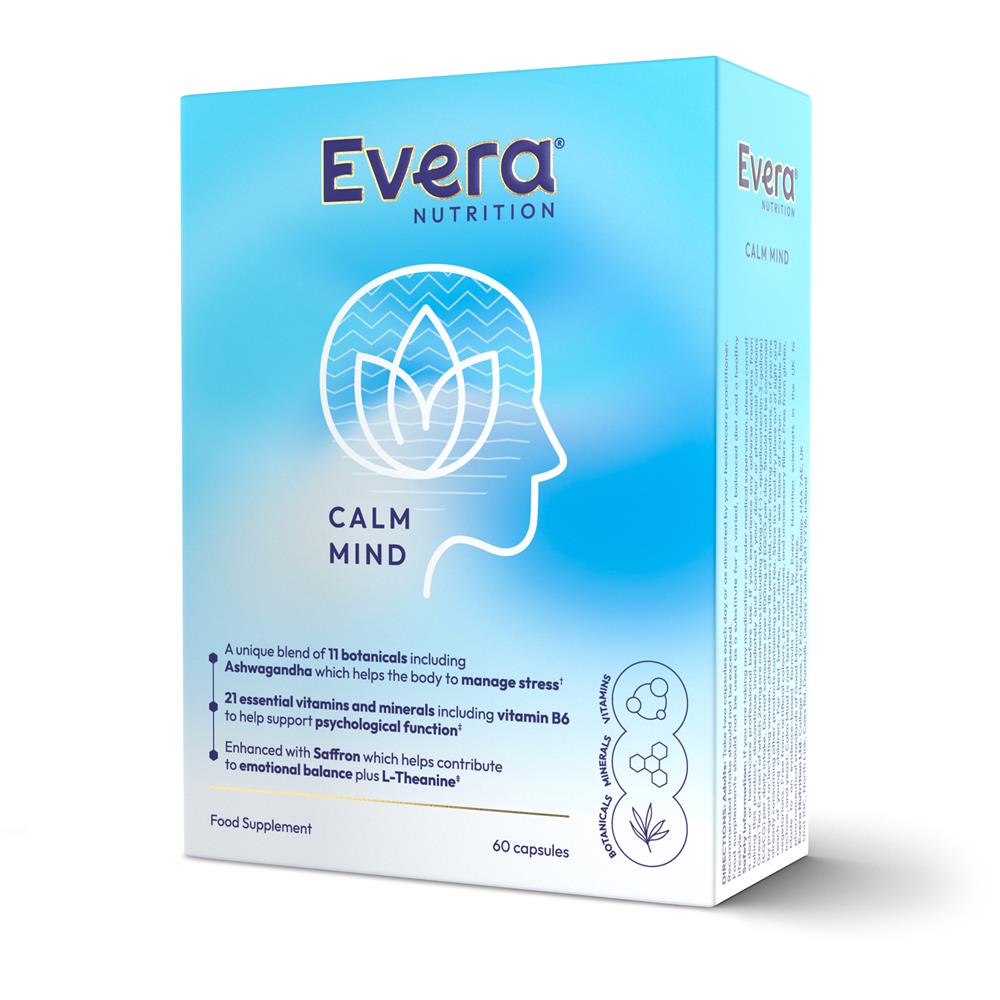 Calm Mind 60 Capsules Vegetarian Supplement