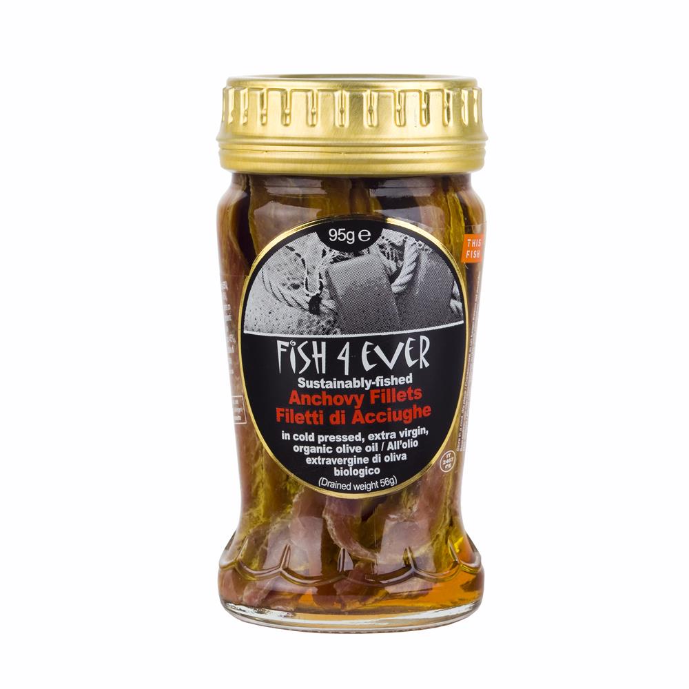 Anchovies in Org Olive Oil