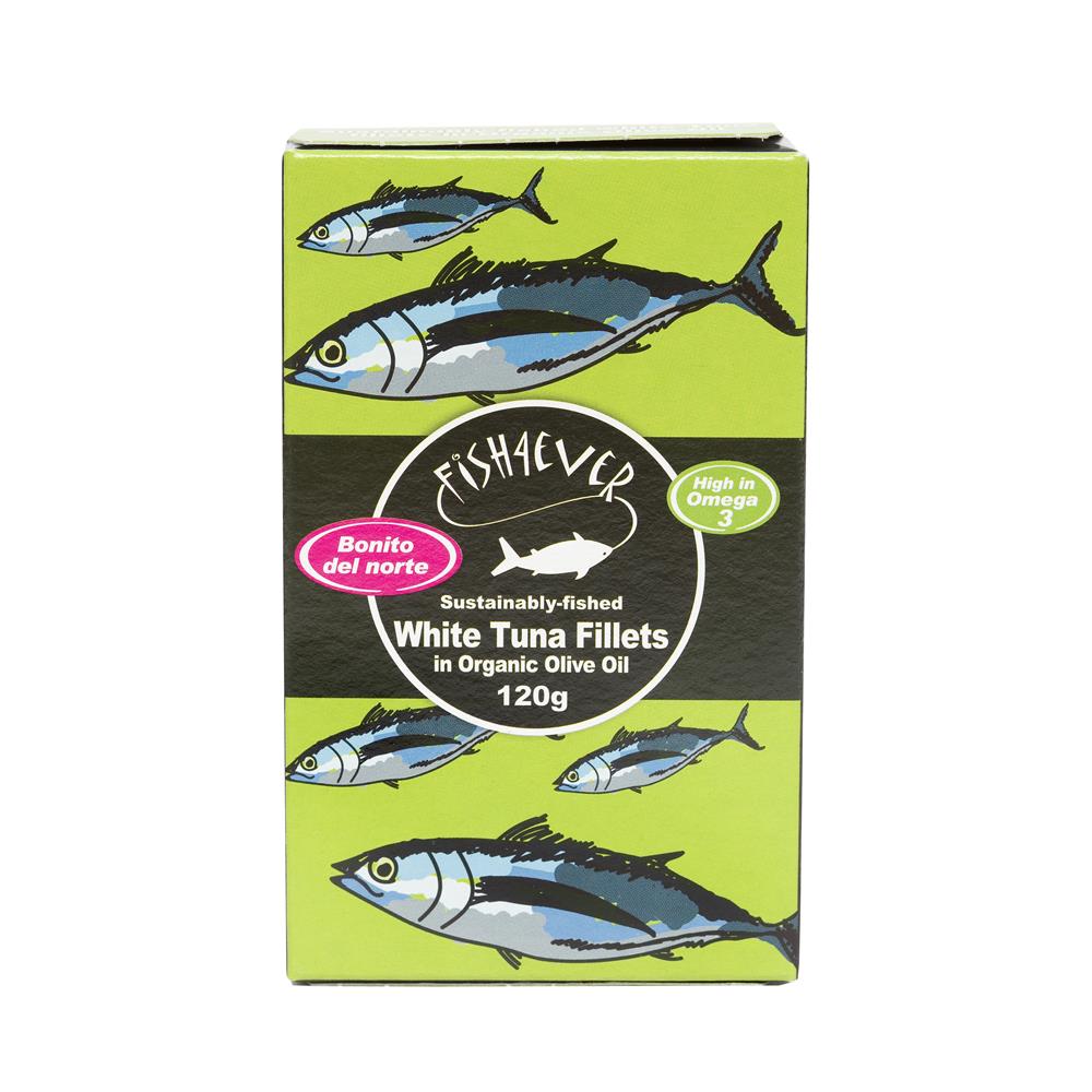 White Tuna Fish in Organic Oil